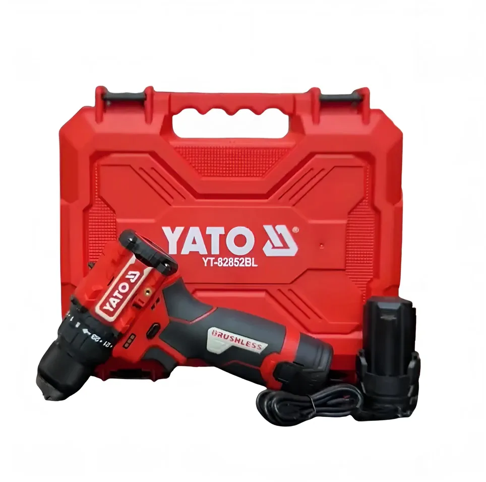 Бесщёточный шуруповерт 12В YATO
