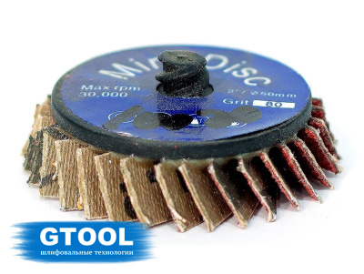 ДИСК ШЛИФОВАЛЬНЫЙ КЛТ FLEХI CR80 D50ХROLOC 10020 (аналог WURTH 0578705080)